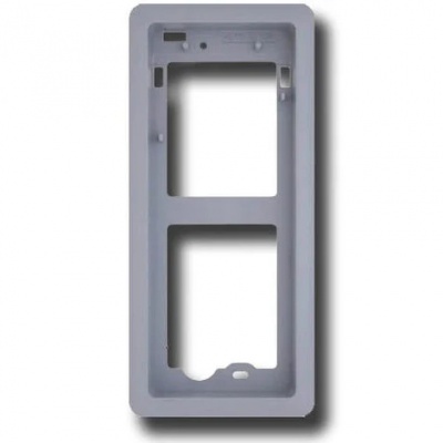 BPT Thangram DCI Frame for recessed panels in Grey Plastic